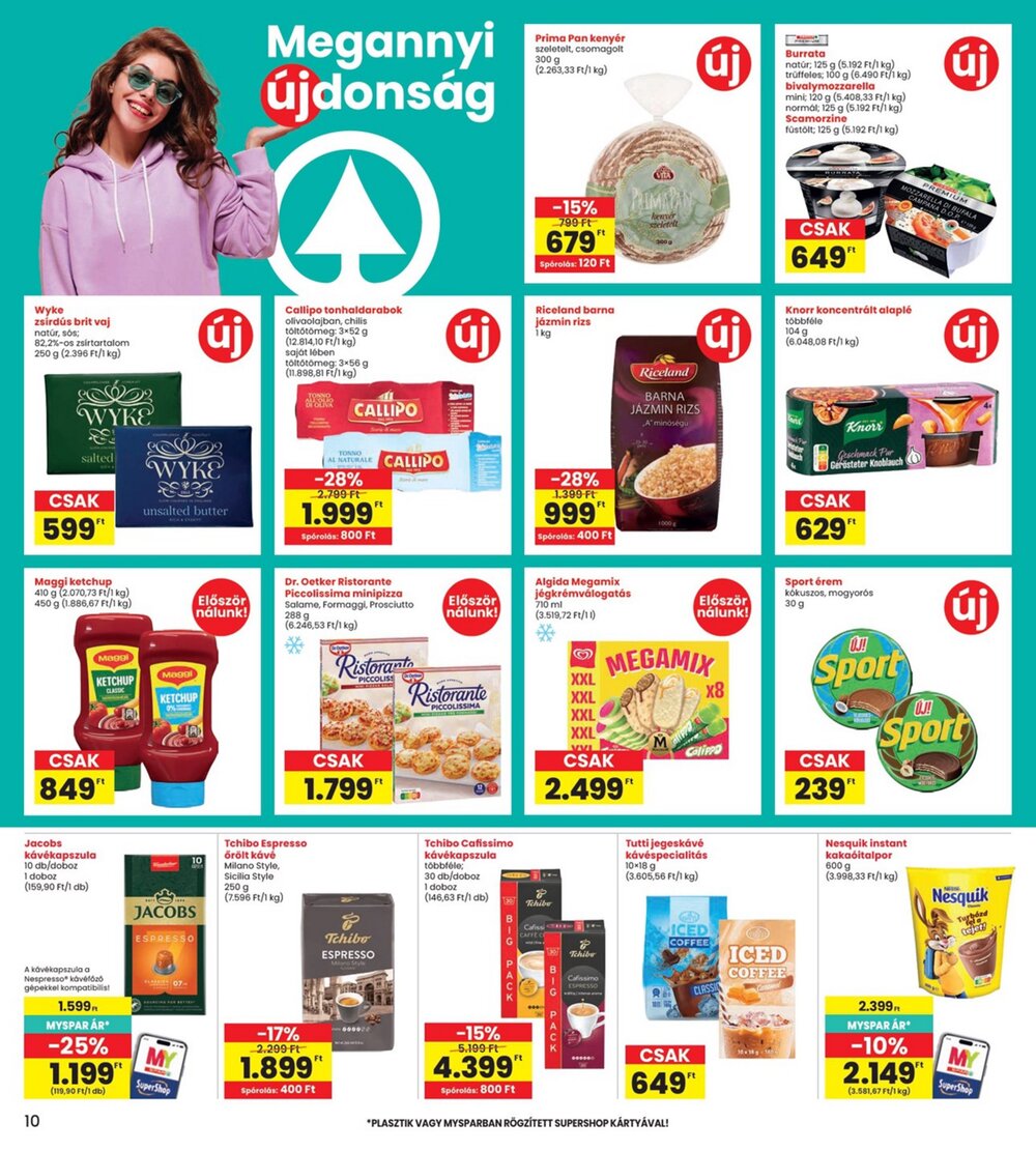 Interspar akciós újság 2026.07.16-tól - 10. oldal.