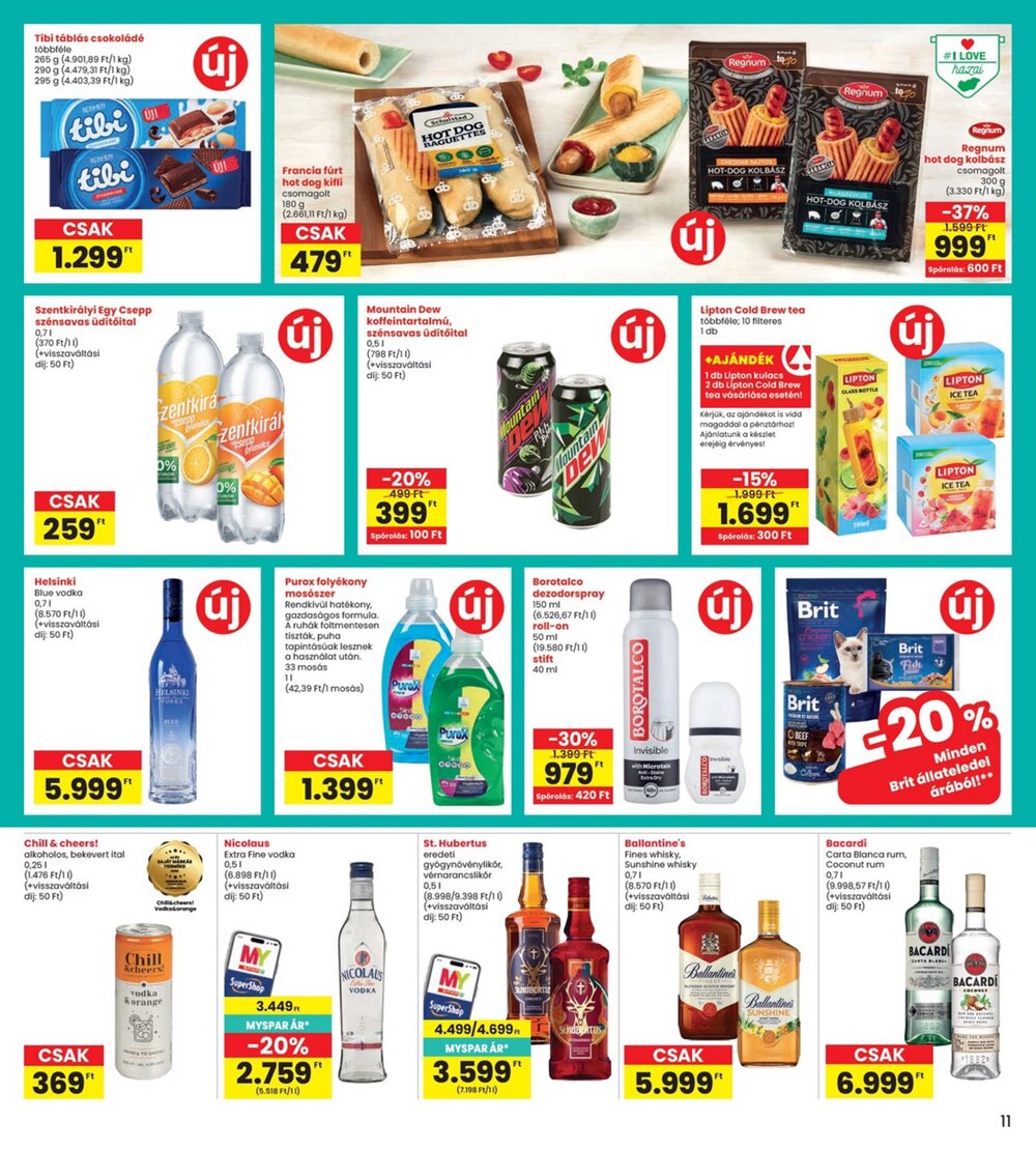 Interspar akciós újság 2026.07.16-tól - 11. oldal.