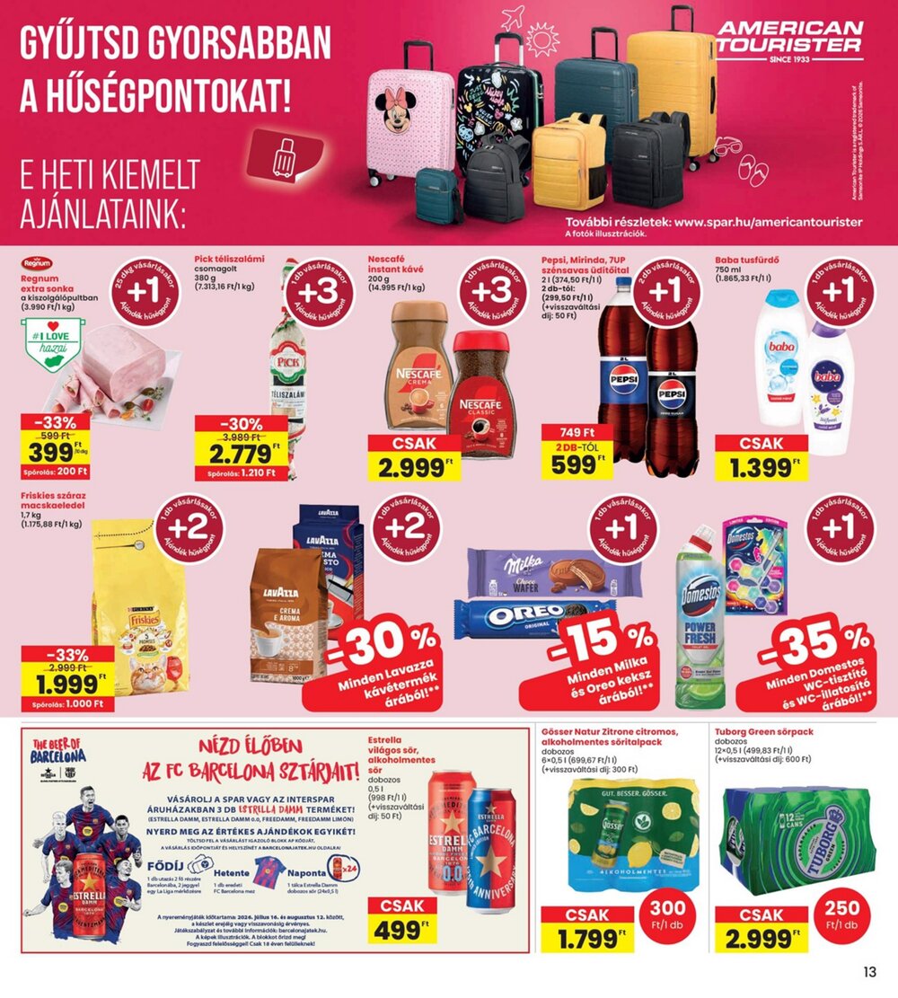 Interspar akciós újság 2026.07.16-tól - 13. oldal.