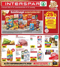 Interspar akciós újság 2026.07.16-tól