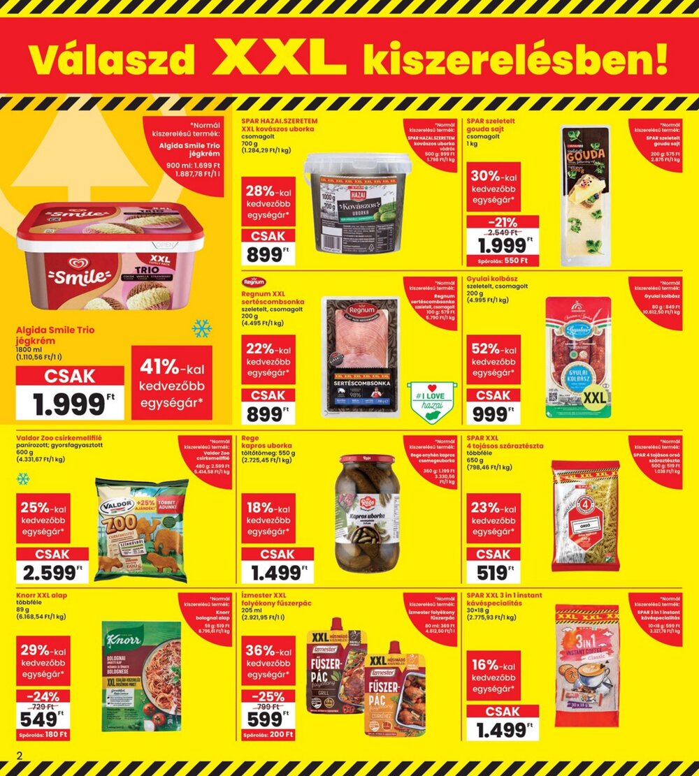 Interspar akciós újság 2026.07.16-tól - 2. oldal.