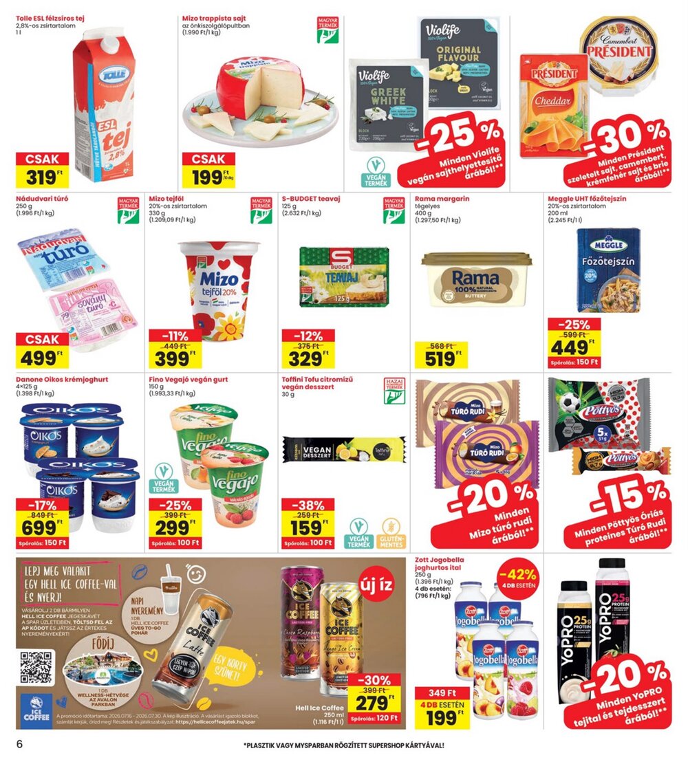 Interspar akciós újság 2026.07.16-tól - 6. oldal.