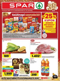 Spar akciós újság 2026.07.16-tól