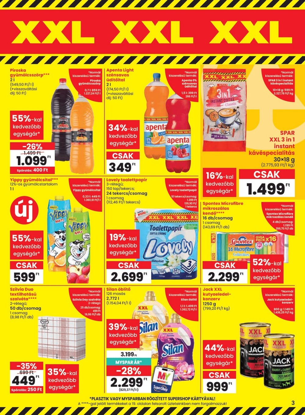 Spar akciós újság 2026.07.16-tól - 3. oldal.