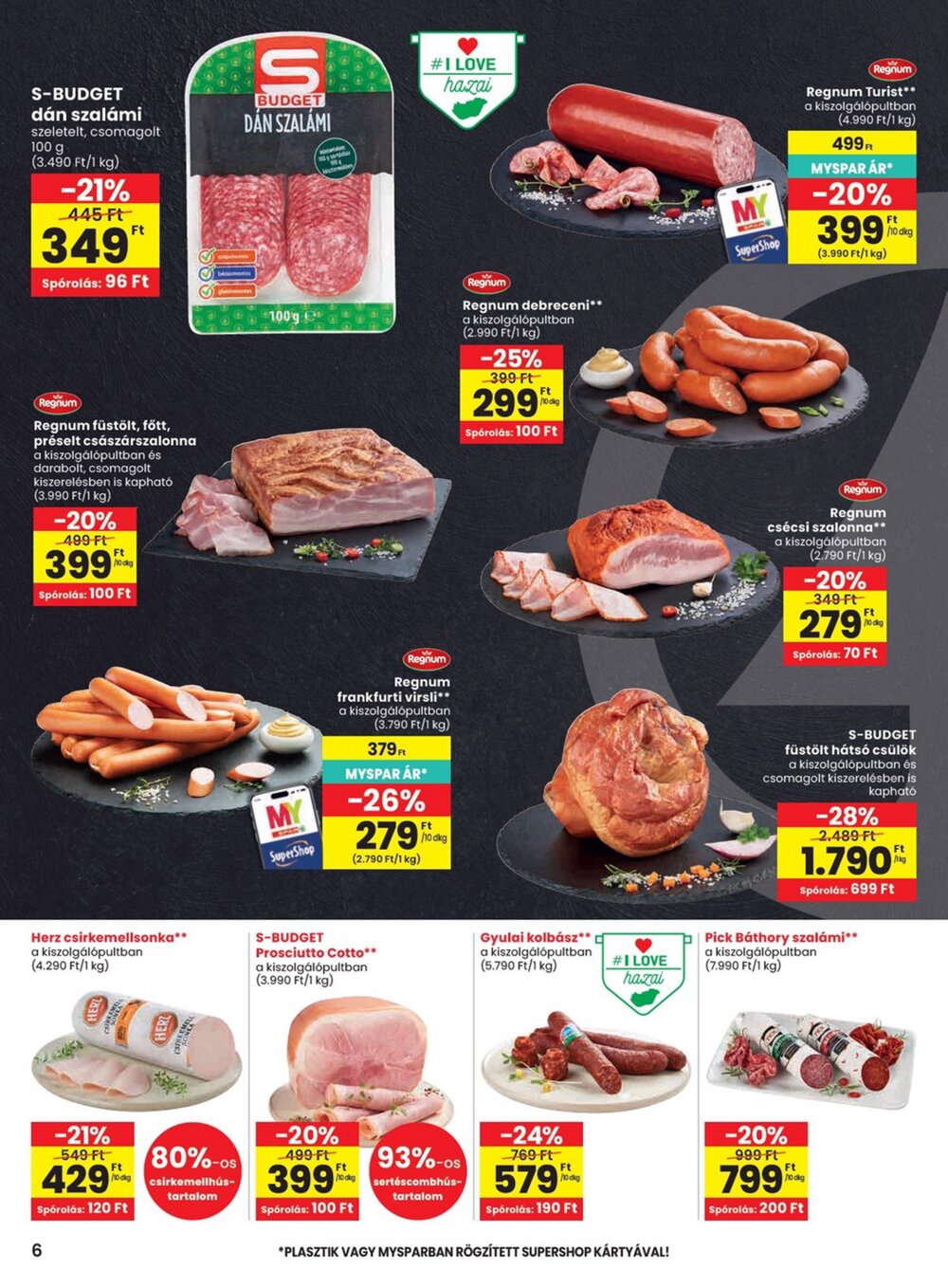 Spar akciós újság 2026.07.16-tól - 6. oldal.