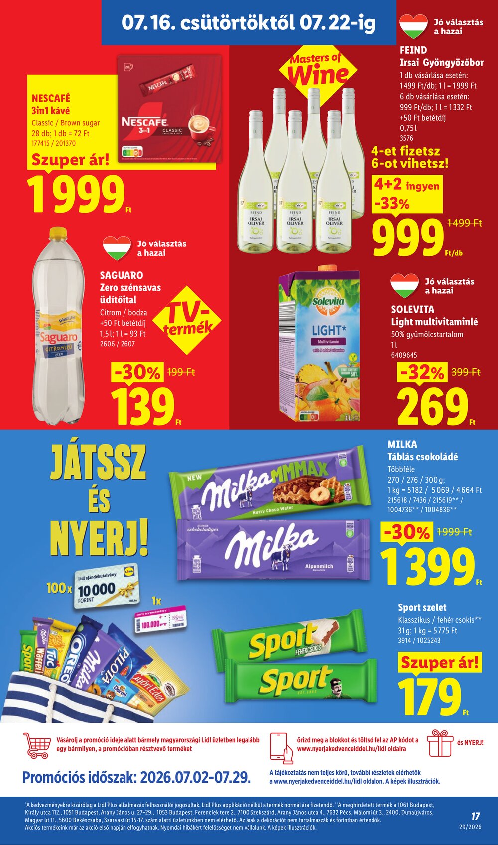 Lidl akciós újság 2026.07.16-tól - 17. oldal.