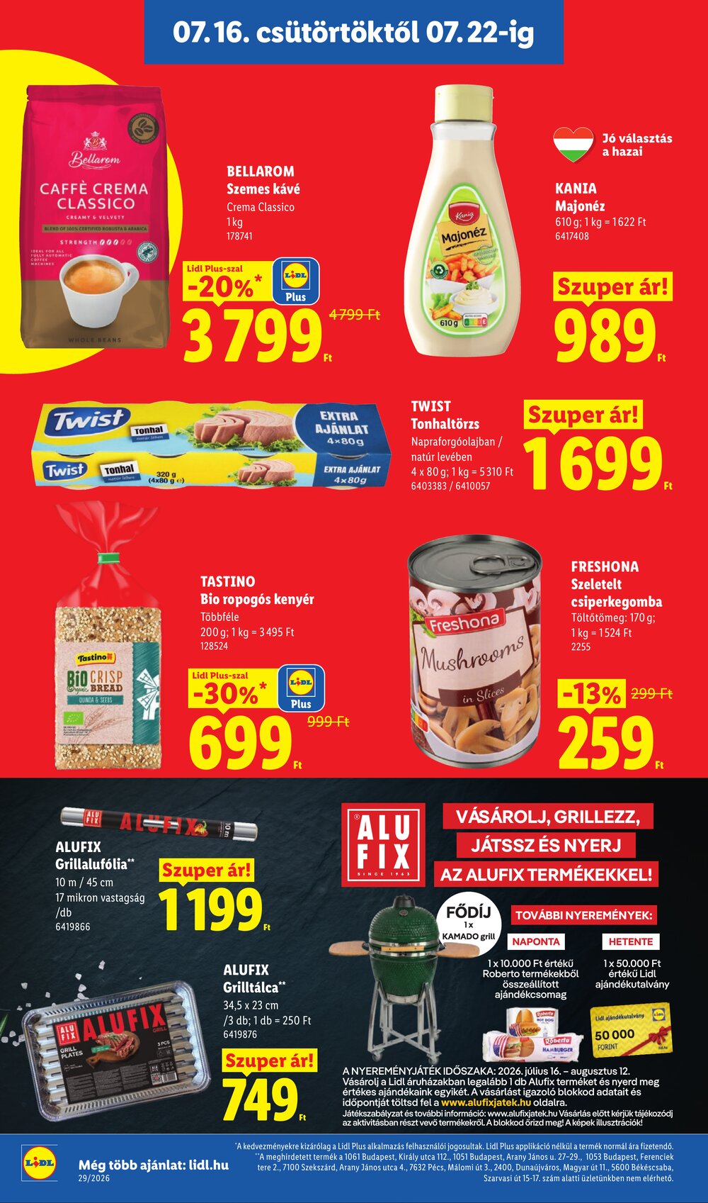 Lidl akciós újság 2026.07.16-tól - 18. oldal.
