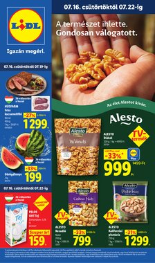 Lidl akciós újság 2026.07.16-tól