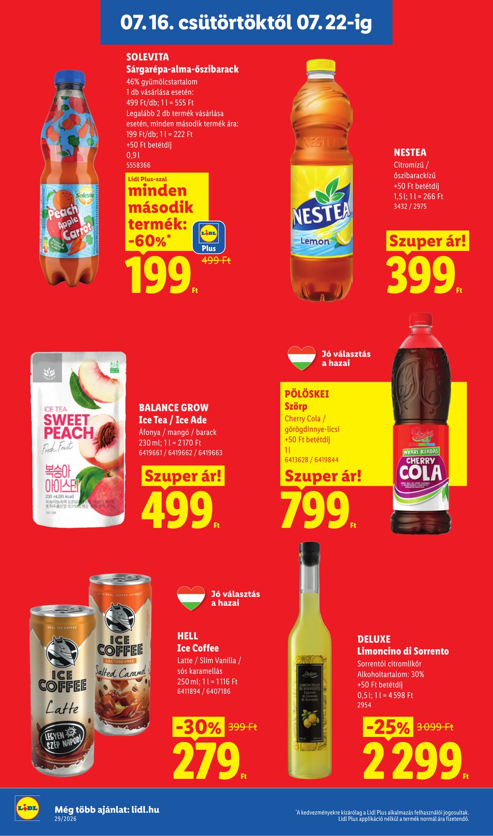Lidl akciós újság 2026.07.16-tól - 20. oldal.