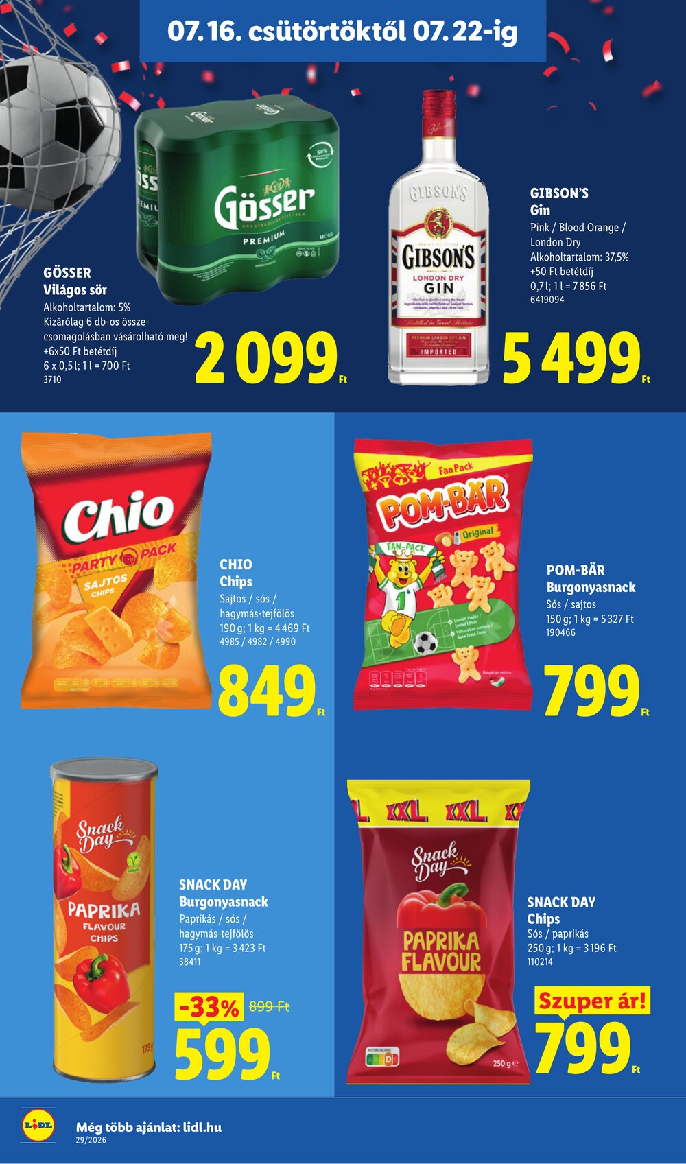 Lidl akciós újság 2026.07.16-tól - 24. oldal.