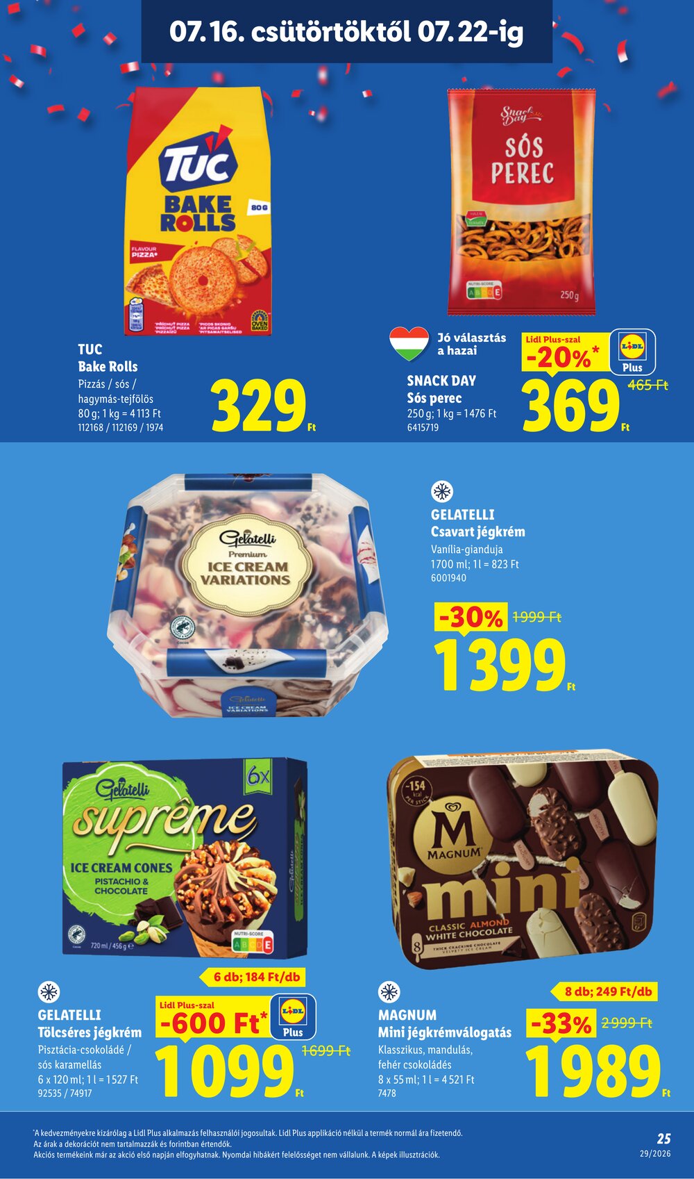 Lidl akciós újság 2026.07.16-tól - 25. oldal.