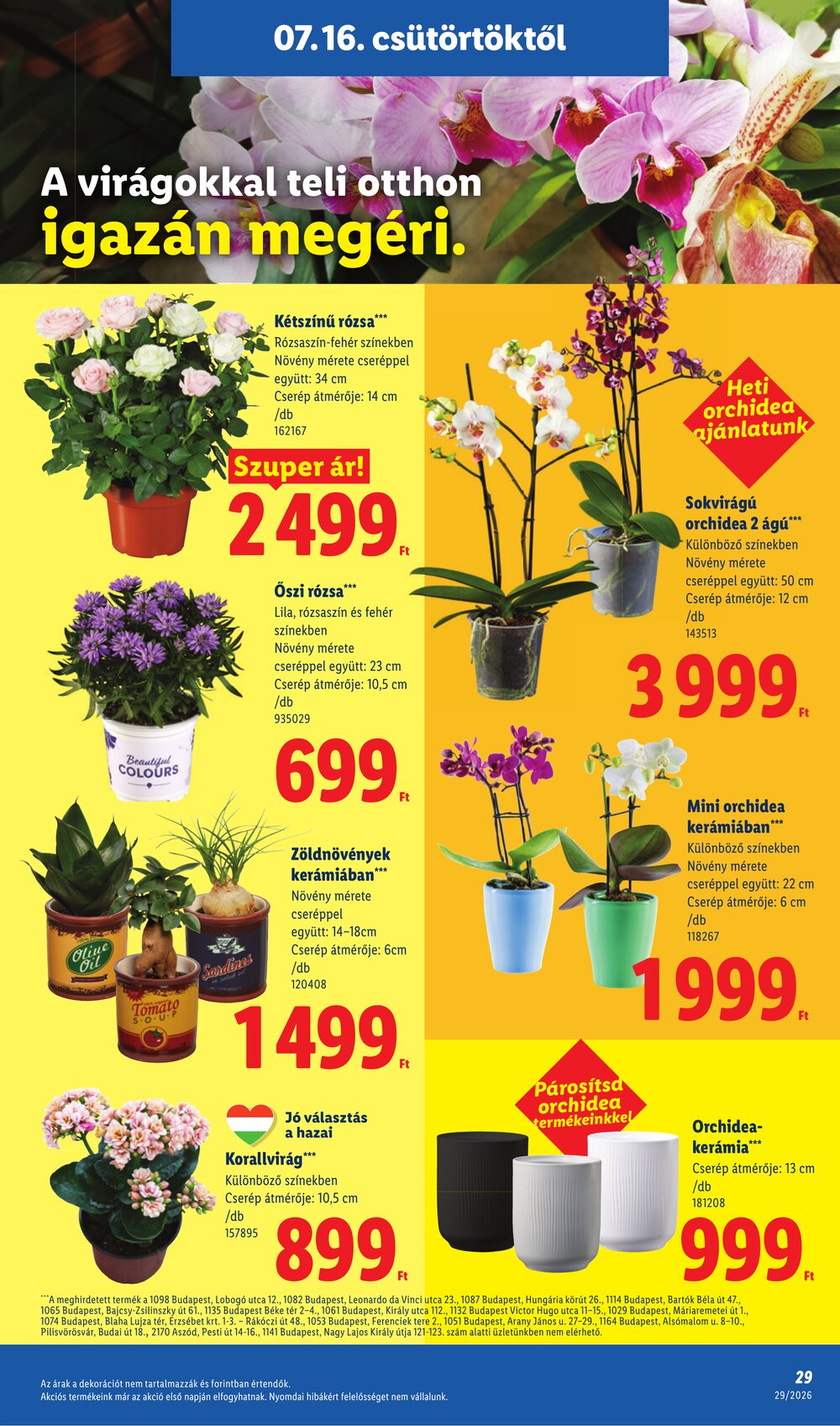 Lidl akciós újság 2026.07.16-tól - 29. oldal.