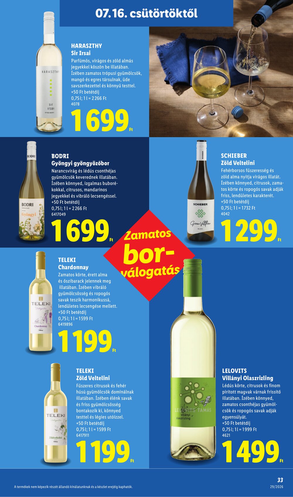 Lidl akciós újság 2026.07.16-tól - 33. oldal.
