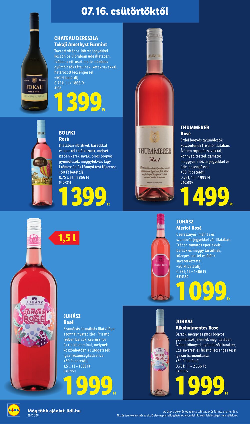 Lidl akciós újság 2026.07.16-tól - 34. oldal.
