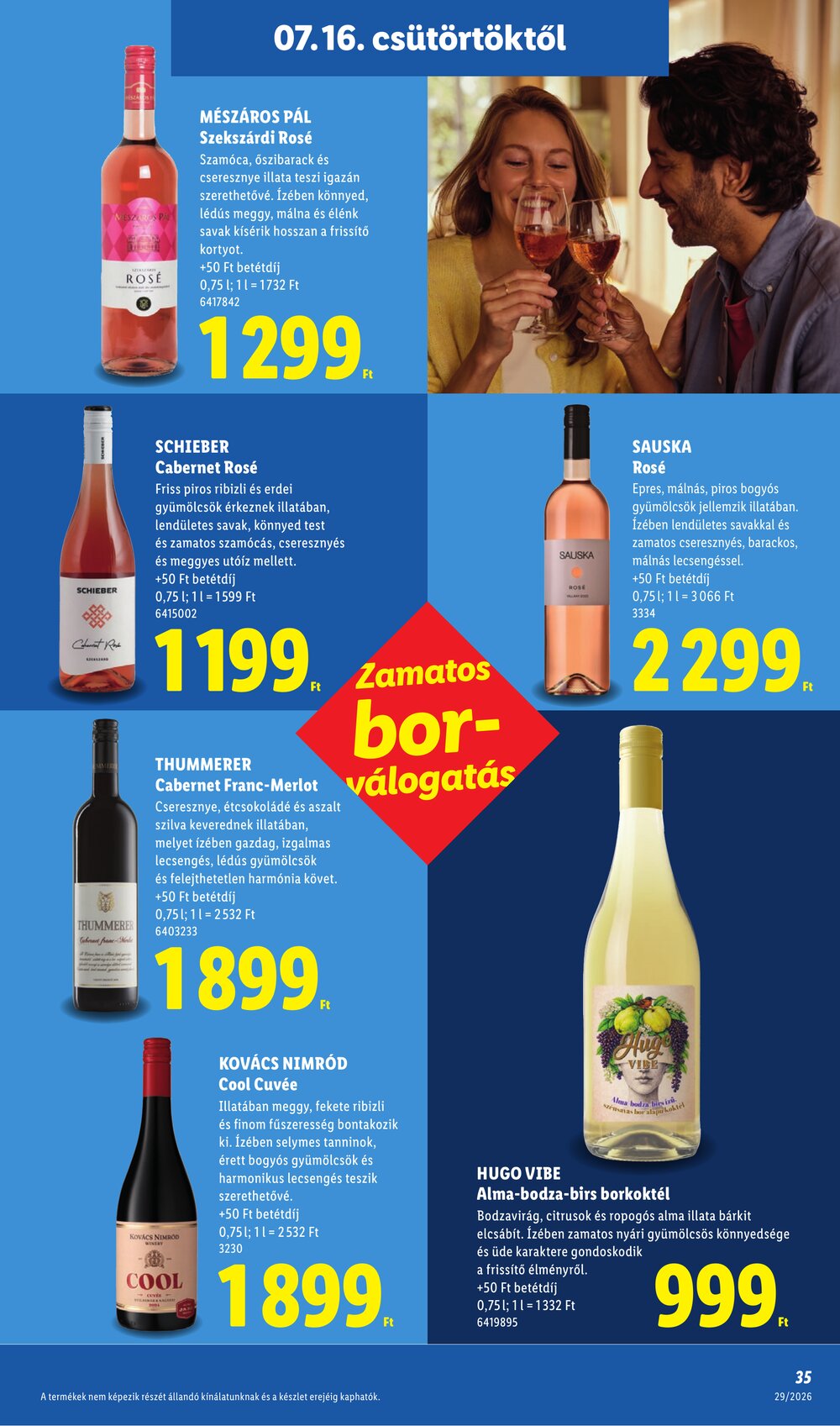 Lidl akciós újság 2026.07.16-tól - 35. oldal.