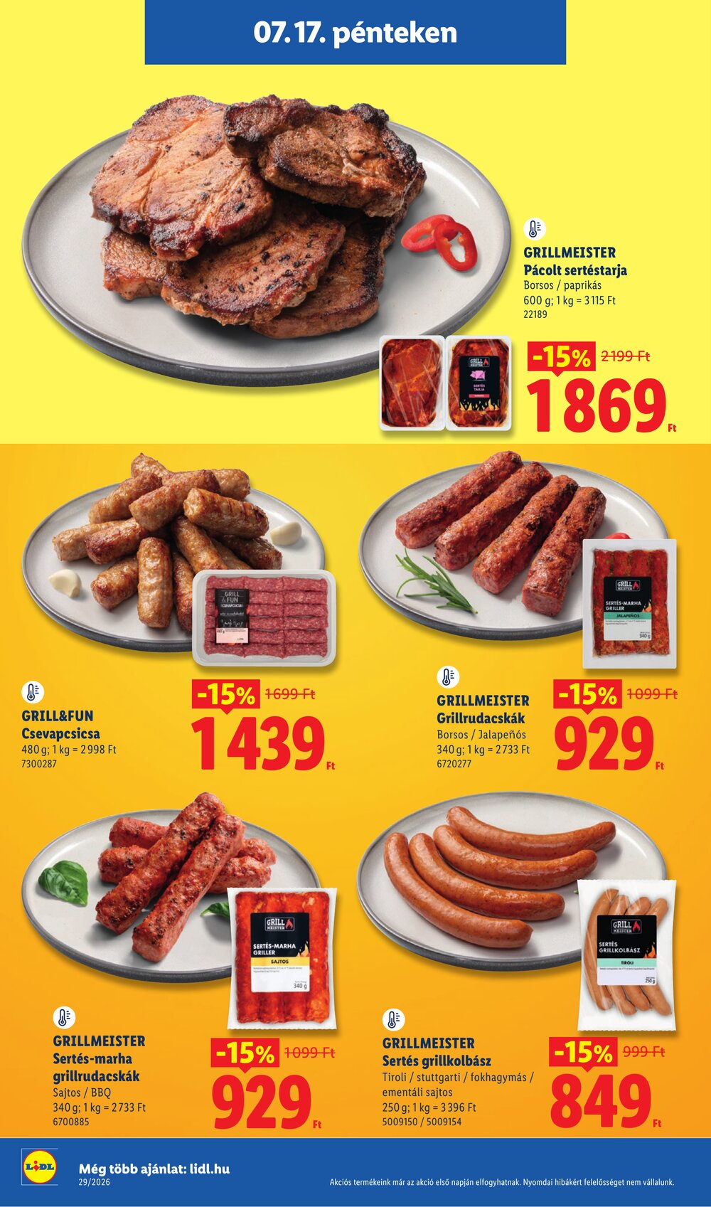 Lidl akciós újság 2026.07.16-tól - 56. oldal.