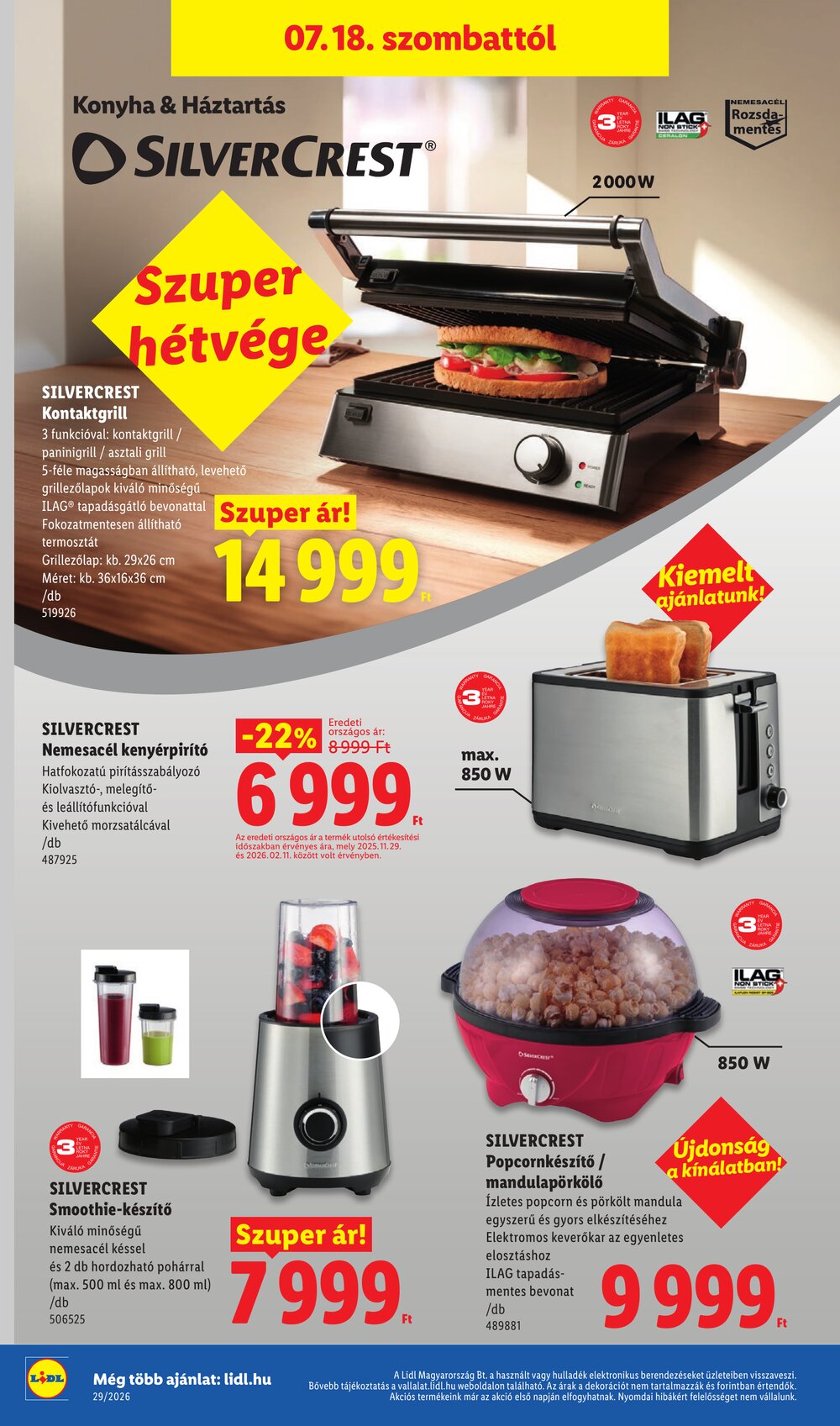 Lidl akciós újság 2026.07.16-tól - 60. oldal.
