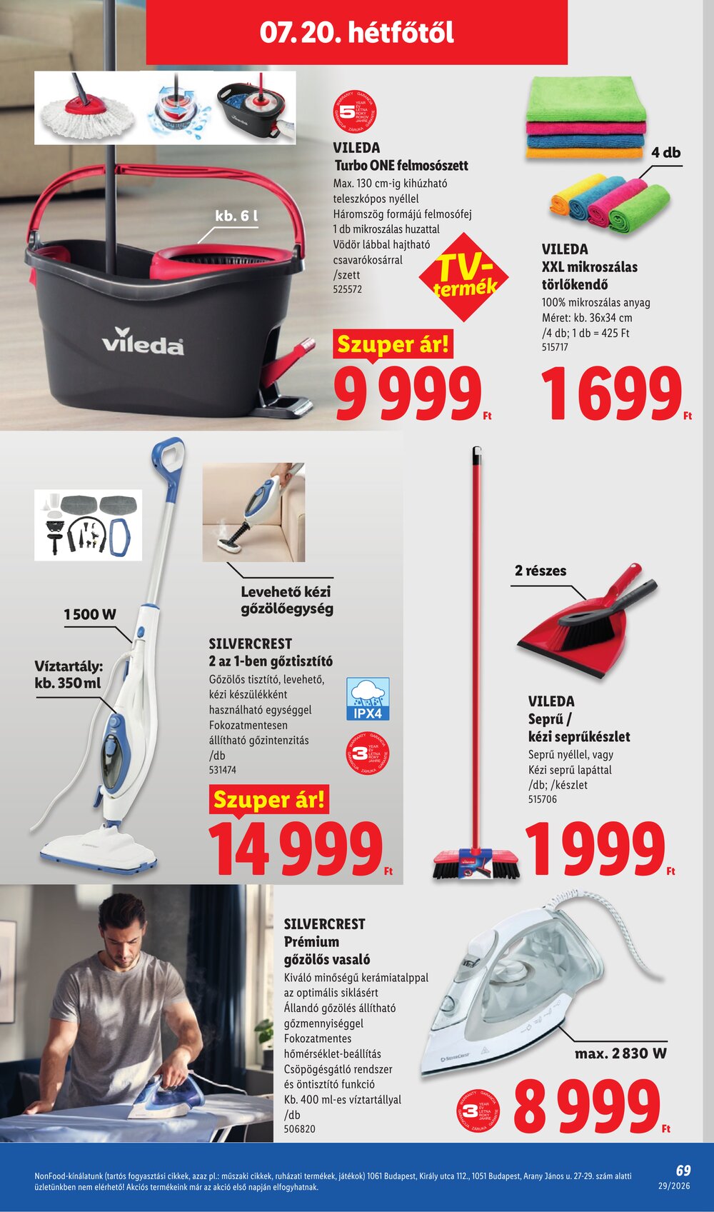 Lidl akciós újság 2026.07.16-tól - 69. oldal.