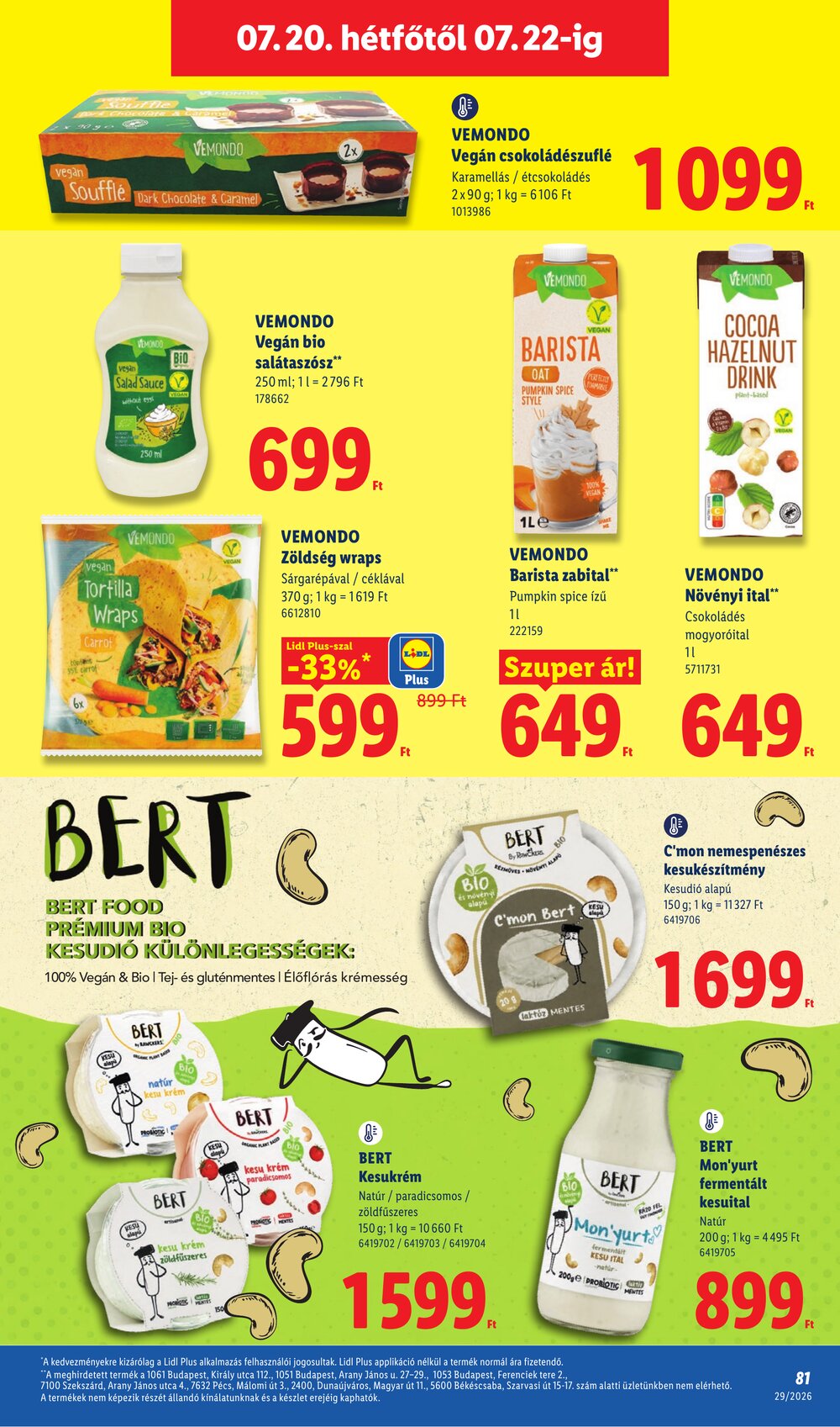 Lidl akciós újság 2026.07.16-tól - 81. oldal.