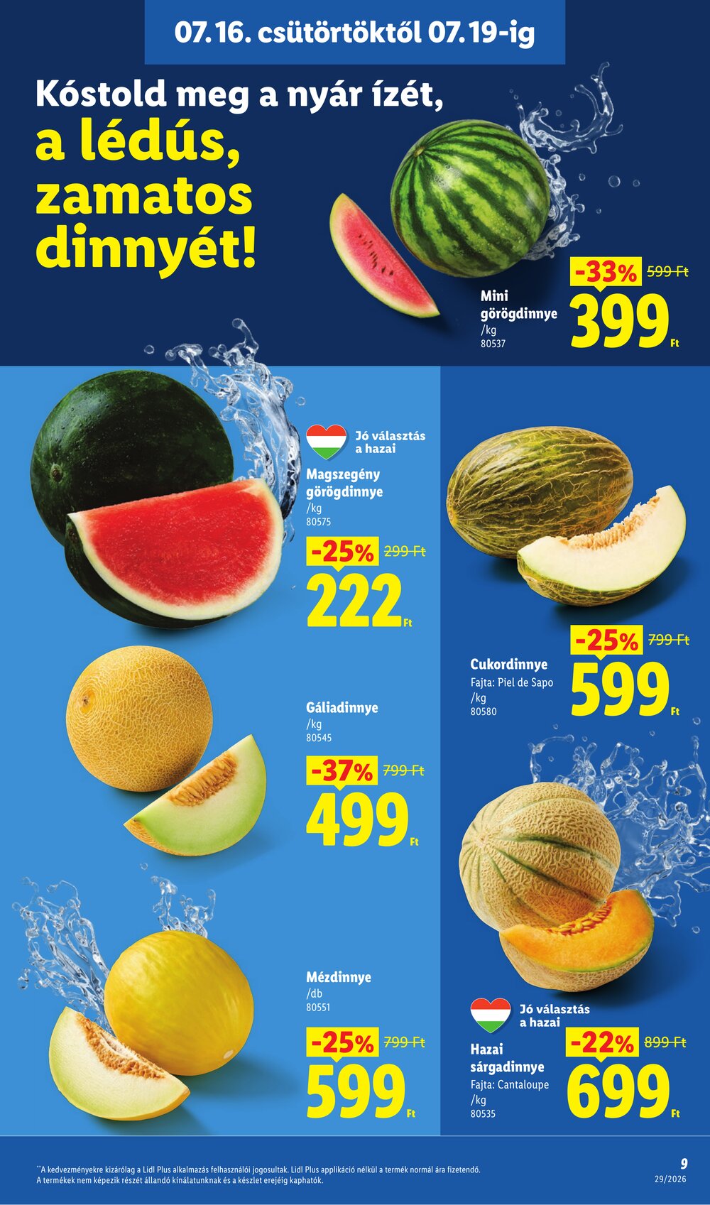 Lidl akciós újság 2026.07.16-tól - 9. oldal.