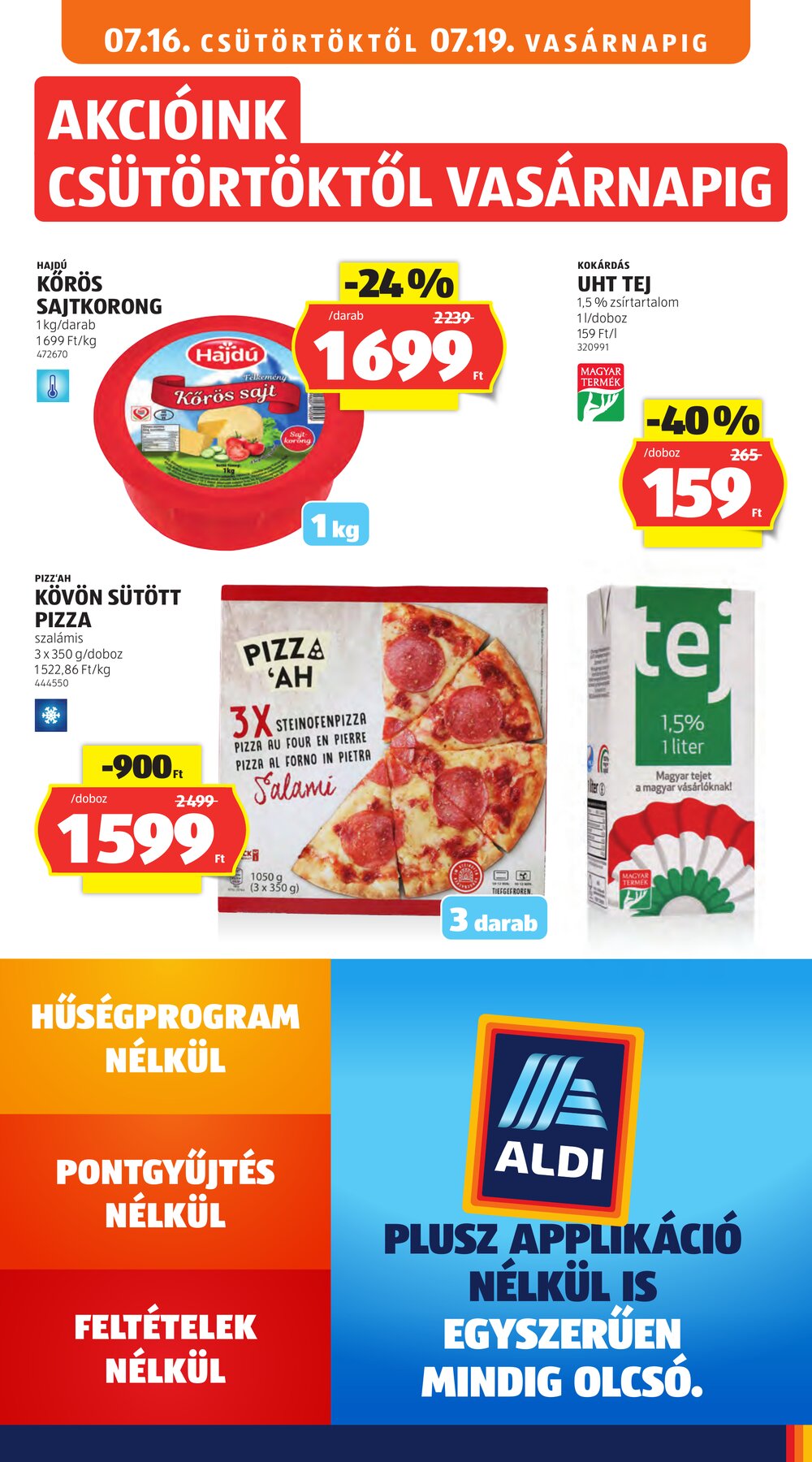 Aldi akciós újság 2026.07.16-tól - 15. oldal.