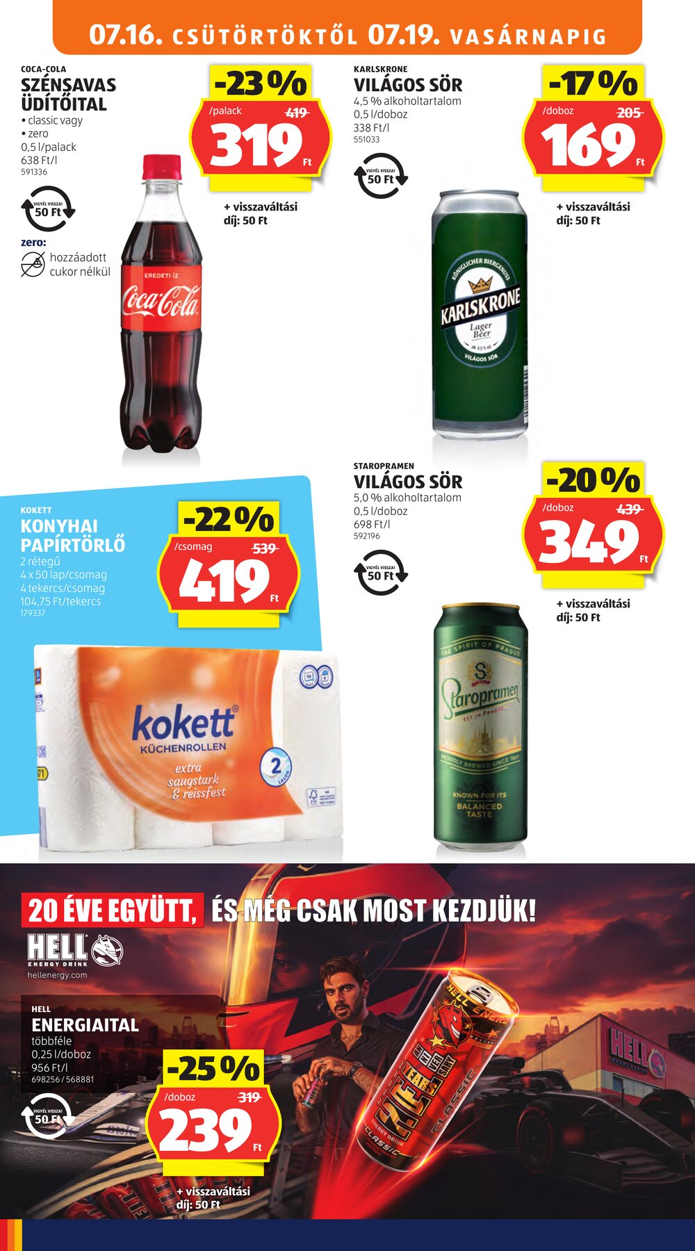 Aldi akciós újság 2026.07.16-tól - 20. oldal.