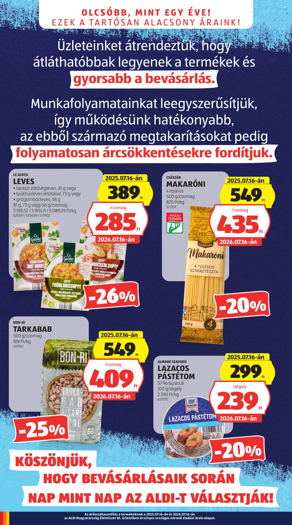 Aldi akciós újság 2026.07.16-tól - 4. oldal.