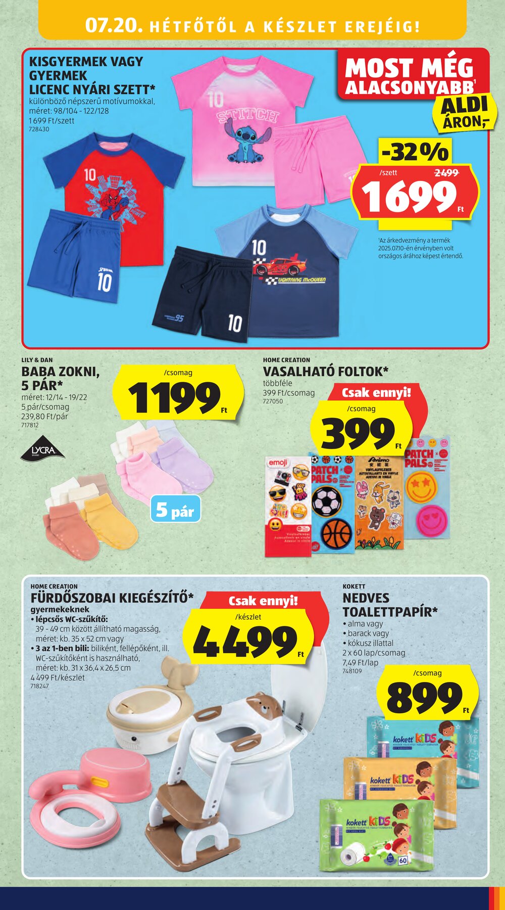 Aldi akciós újság 2026.07.16-tól - 51. oldal.