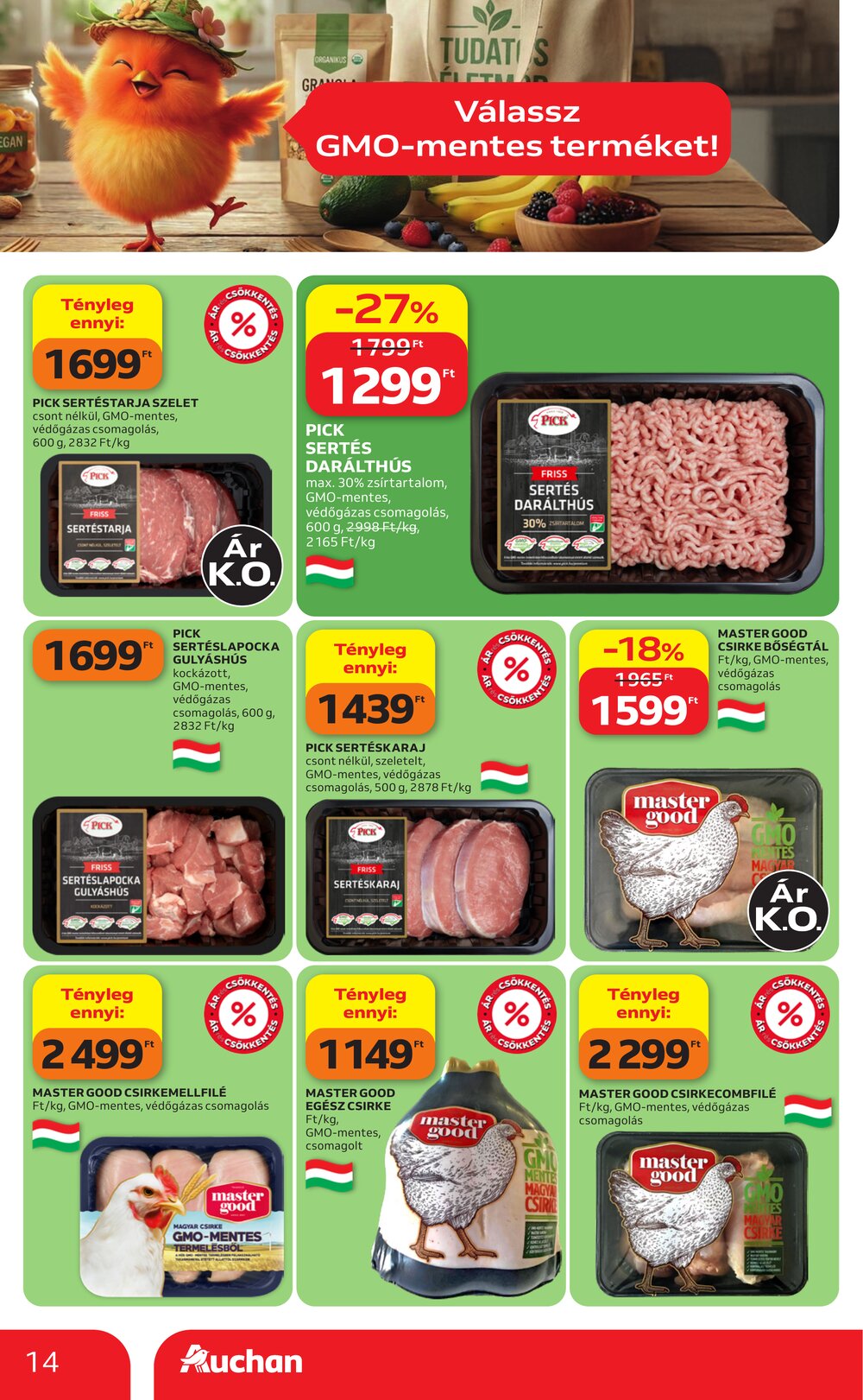 Auchan akciós újság 2026.07.16-tól - 14. oldal.