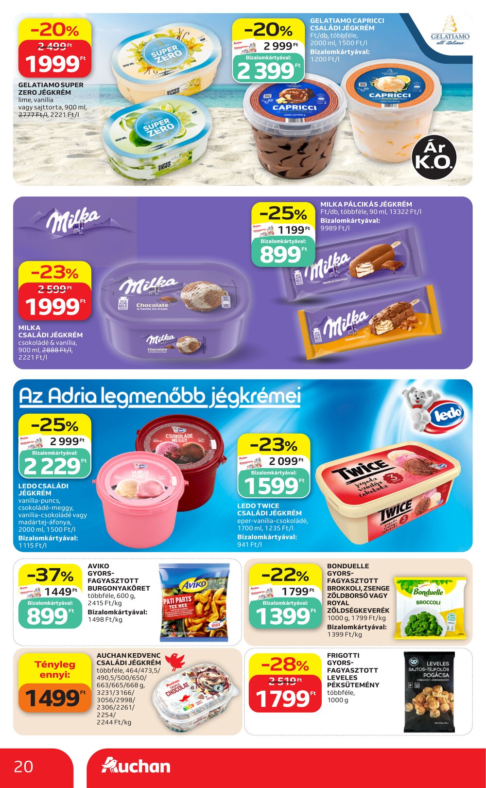 Auchan akciós újság 2026.07.16-tól - 20. oldal.