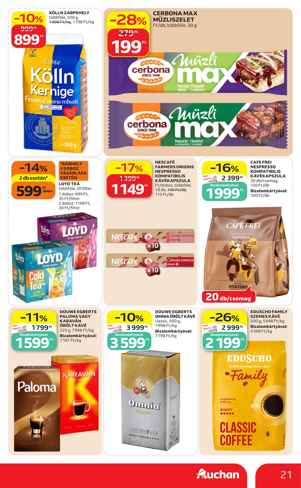 Auchan akciós újság 2026.07.16-tól - 21. oldal.