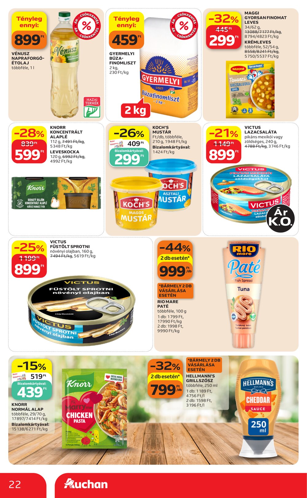 Auchan akciós újság 2026.07.16-tól - 22. oldal.