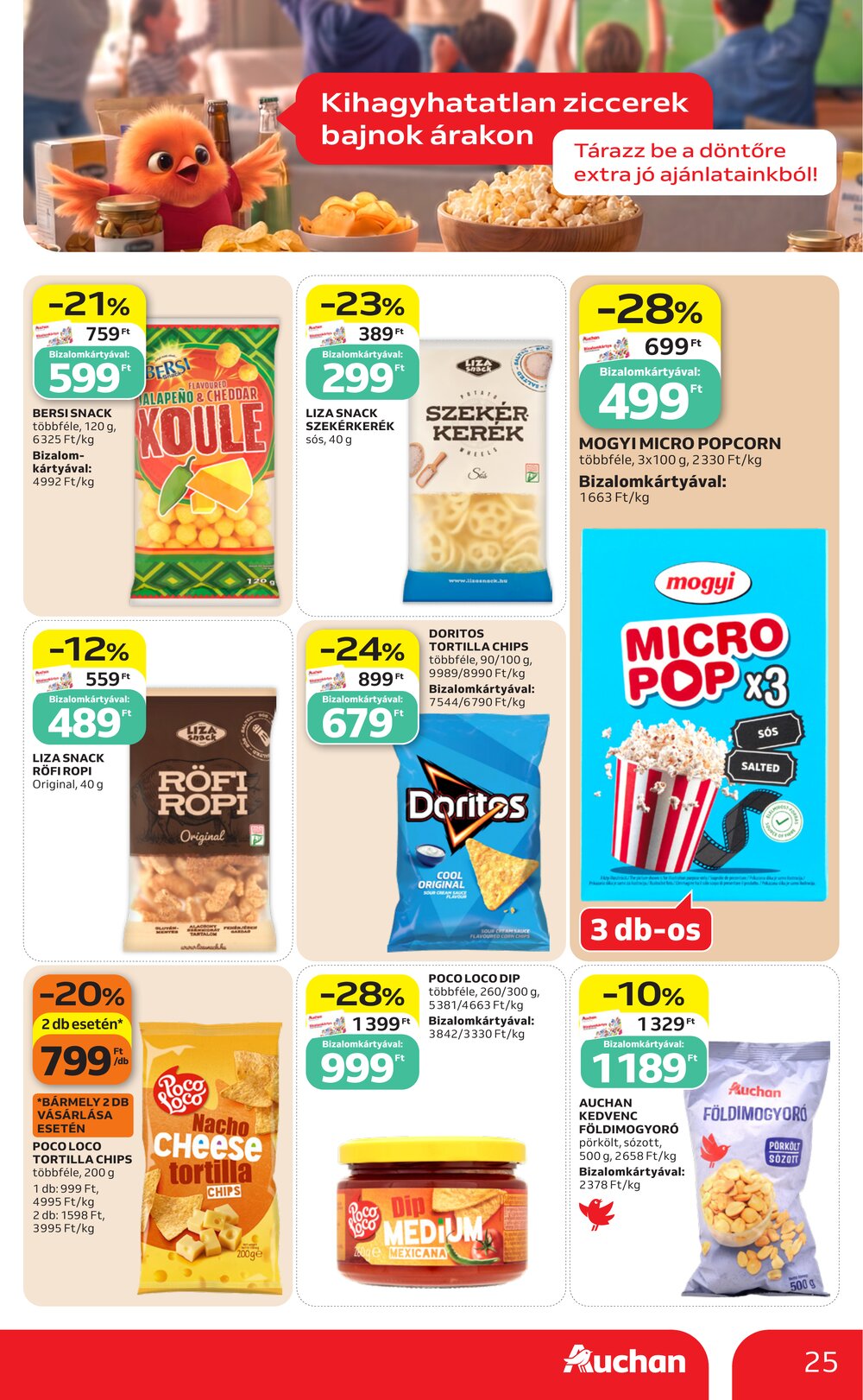 Auchan akciós újság 2026.07.16-tól - 25. oldal.