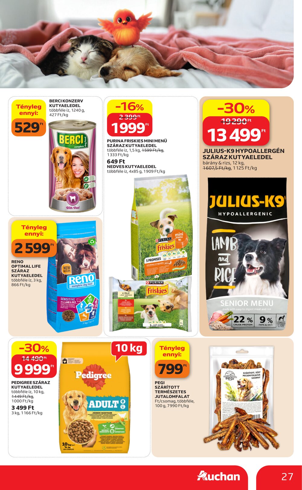 Auchan akciós újság 2026.07.16-tól - 27. oldal.