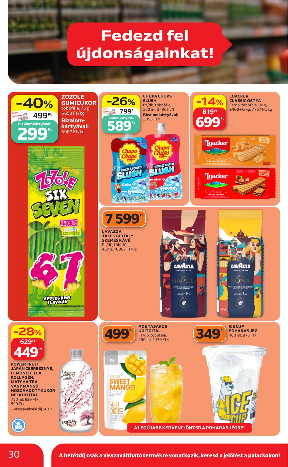 Auchan akciós újság 2026.07.16-tól - 30. oldal.