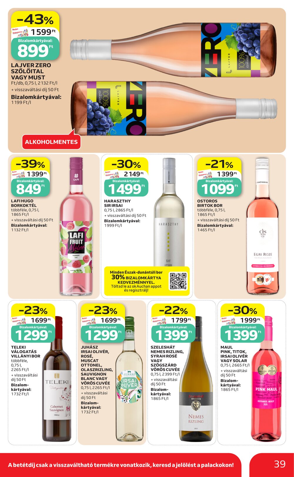 Auchan akciós újság 2026.07.16-tól - 39. oldal.