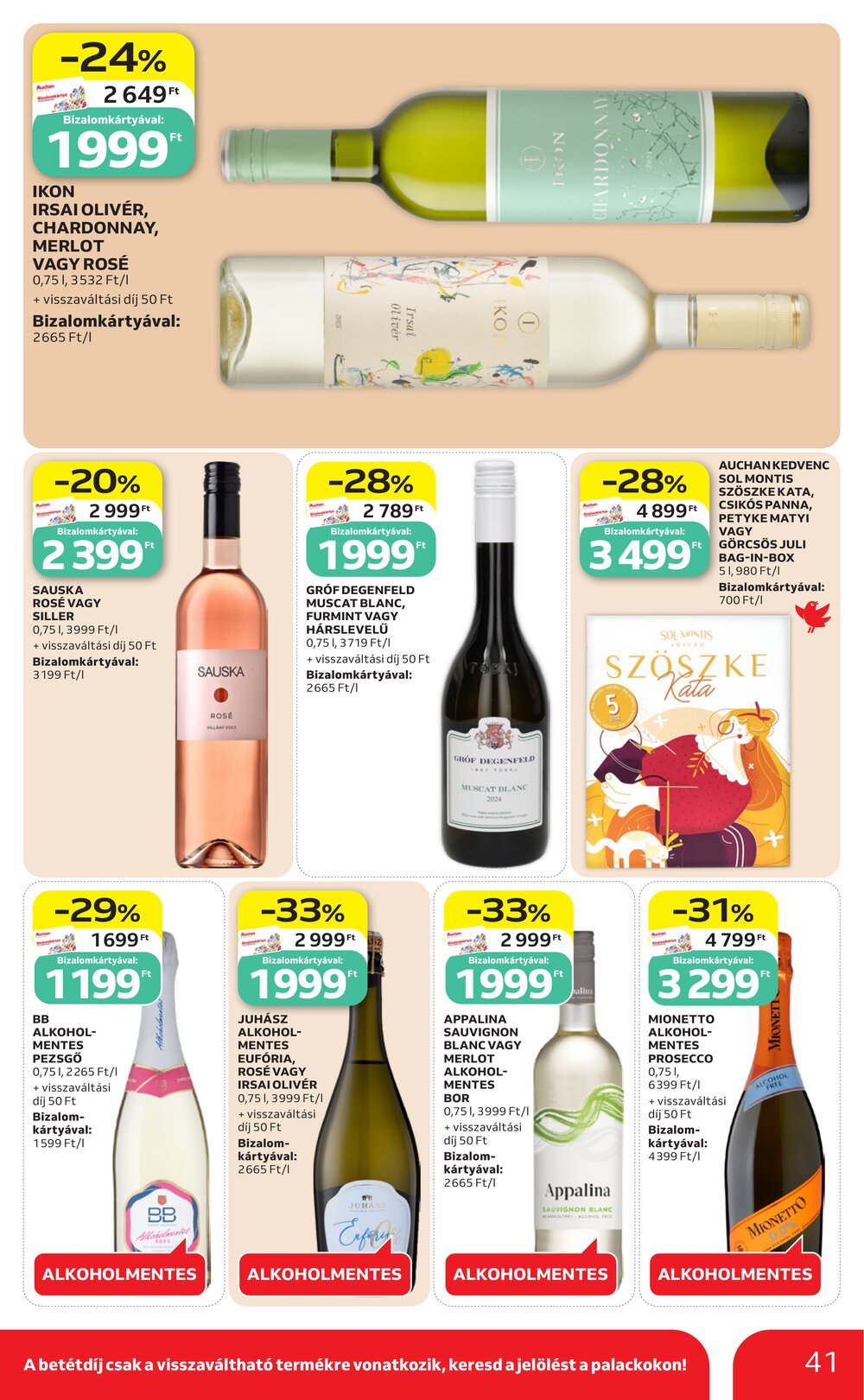 Auchan akciós újság 2026.07.16-tól - 41. oldal.