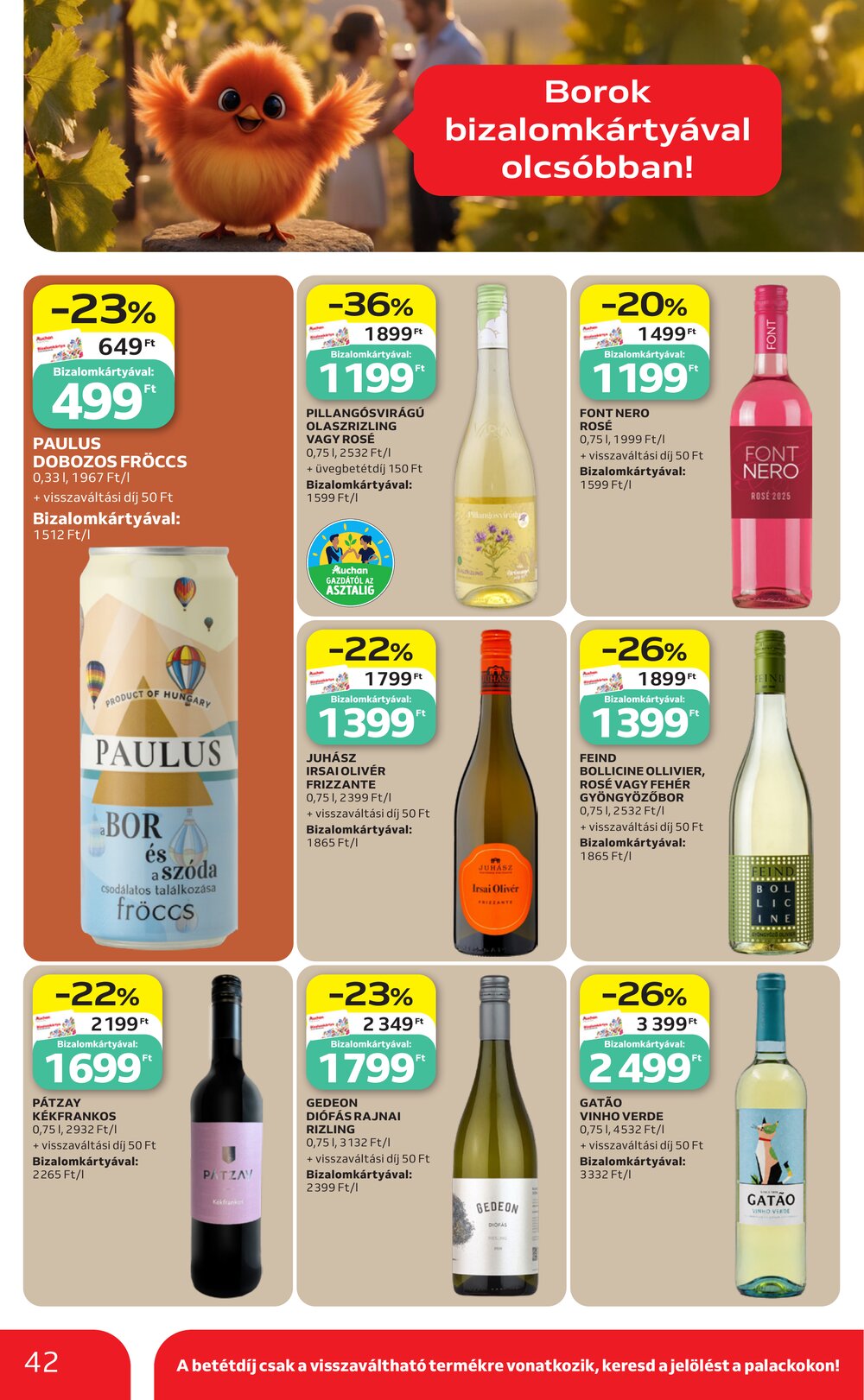 Auchan akciós újság 2026.07.16-tól - 42. oldal.