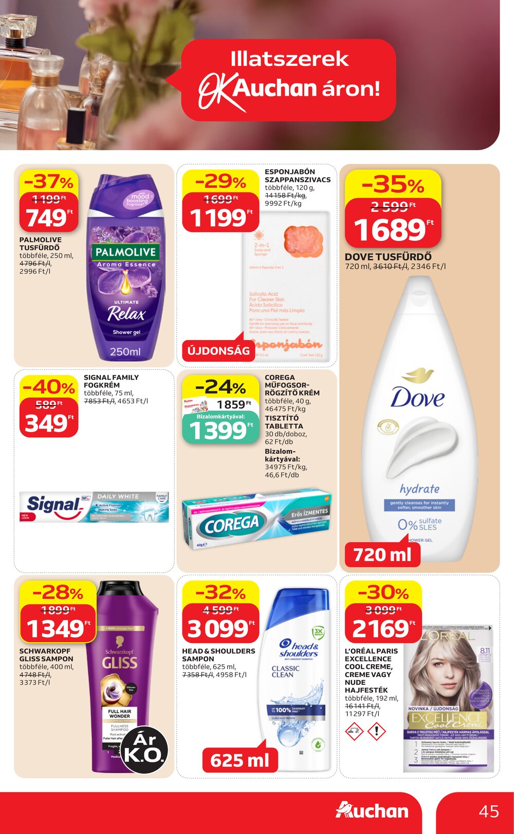 Auchan akciós újság 2026.07.16-tól - 45. oldal.