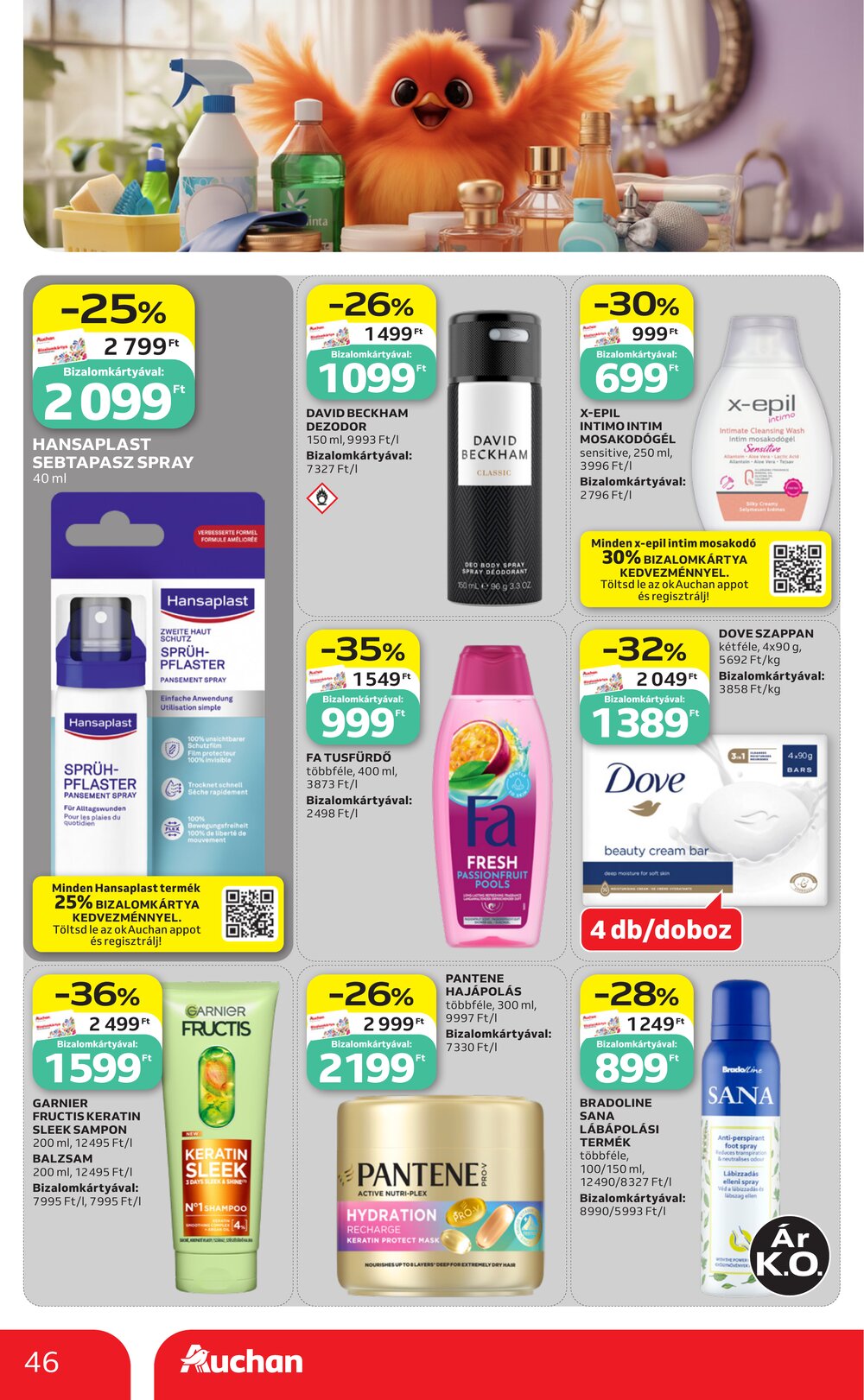 Auchan akciós újság 2026.07.16-tól - 46. oldal.
