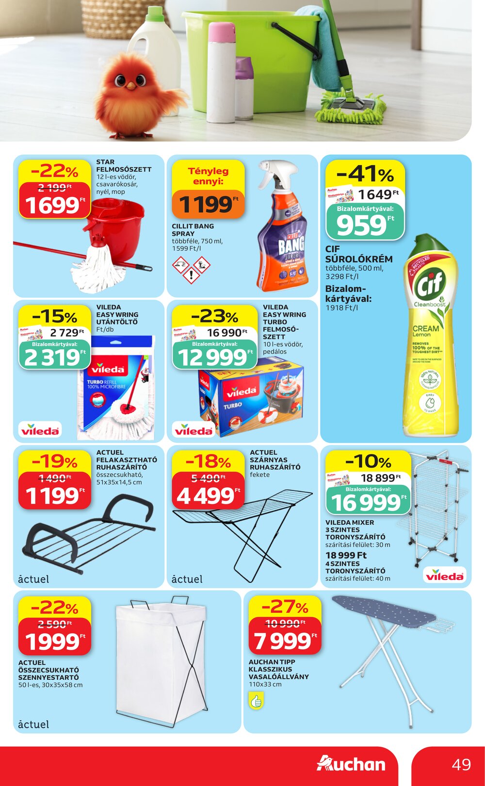 Auchan akciós újság 2026.07.16-tól - 49. oldal.