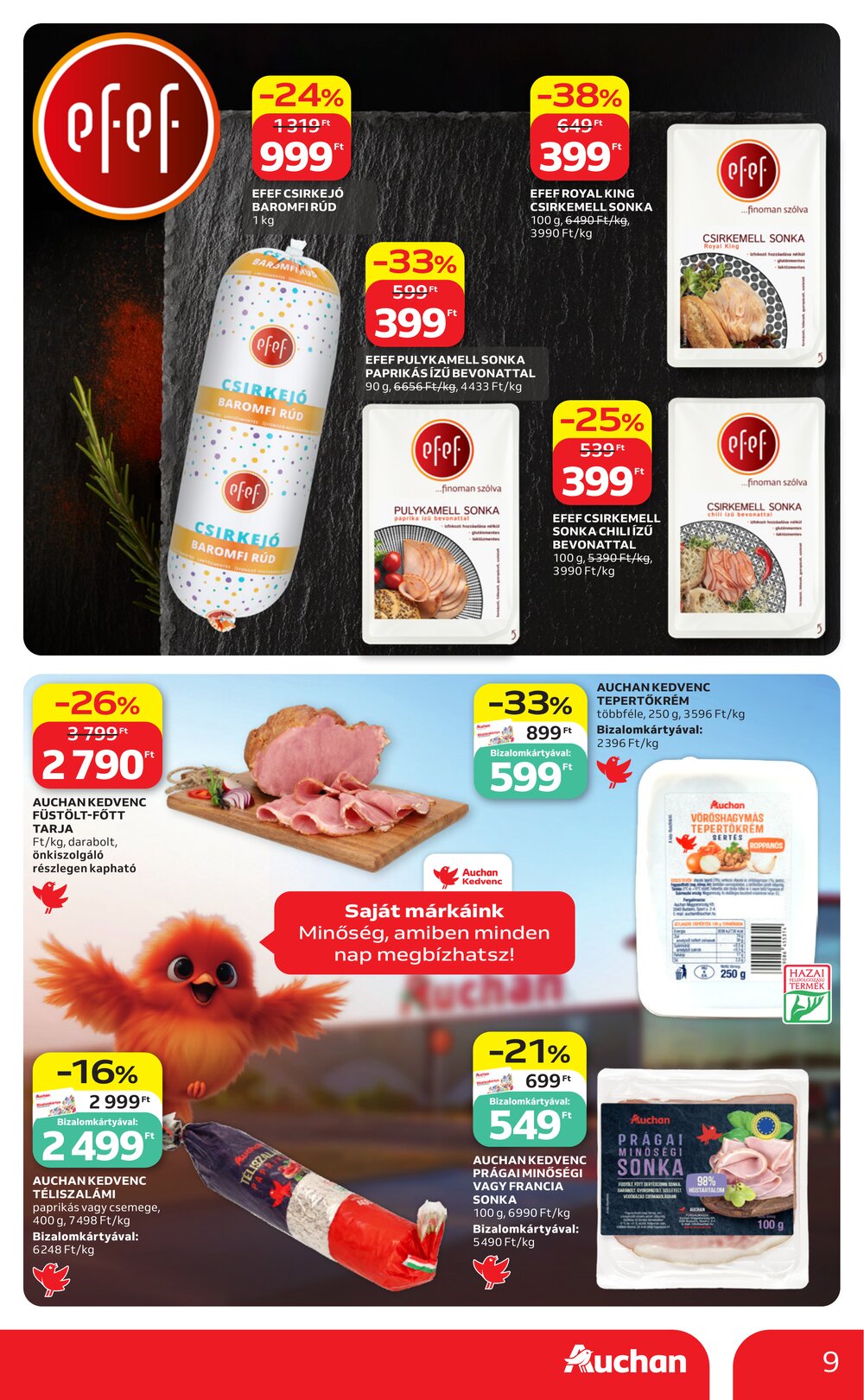 Auchan akciós újság 2026.07.16-tól - 9. oldal.