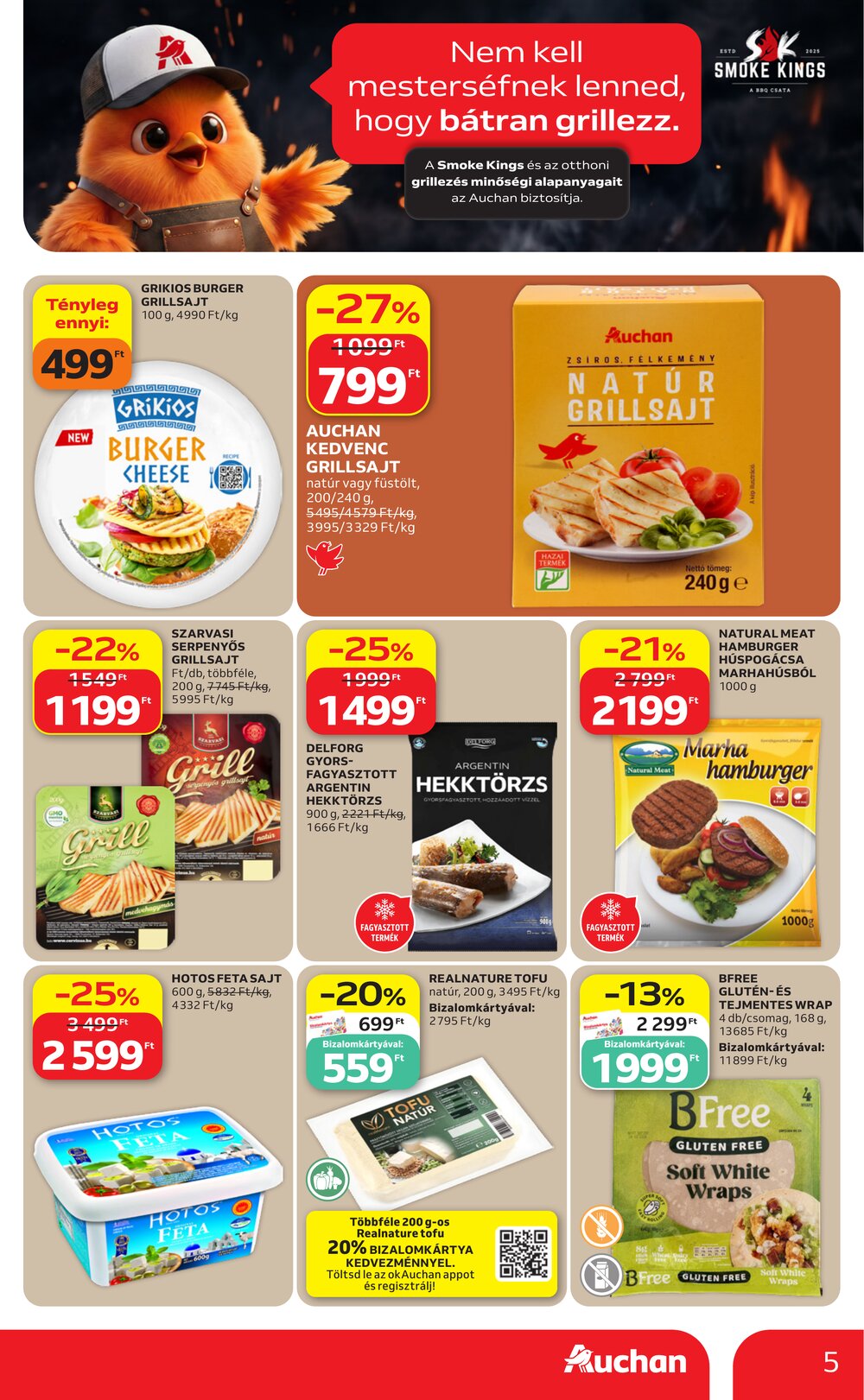 Auchan akciós újság 2026.07.16-tól - 5. oldal.