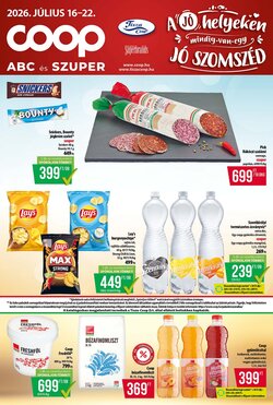 Coop akciós újság 2026.07.16-tól