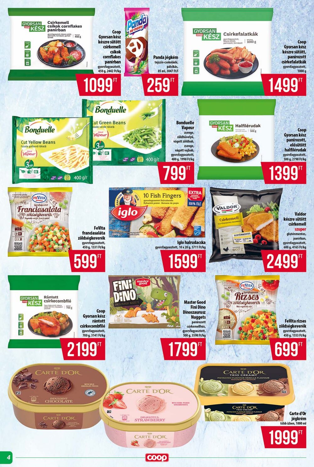 Coop akciós újság 2026.07.16-tól - 4. oldal.