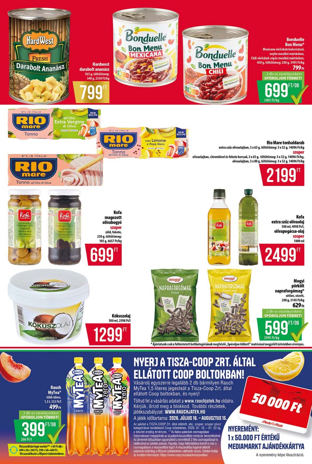 Coop akciós újság 2026.07.16-tól - 7. oldal.