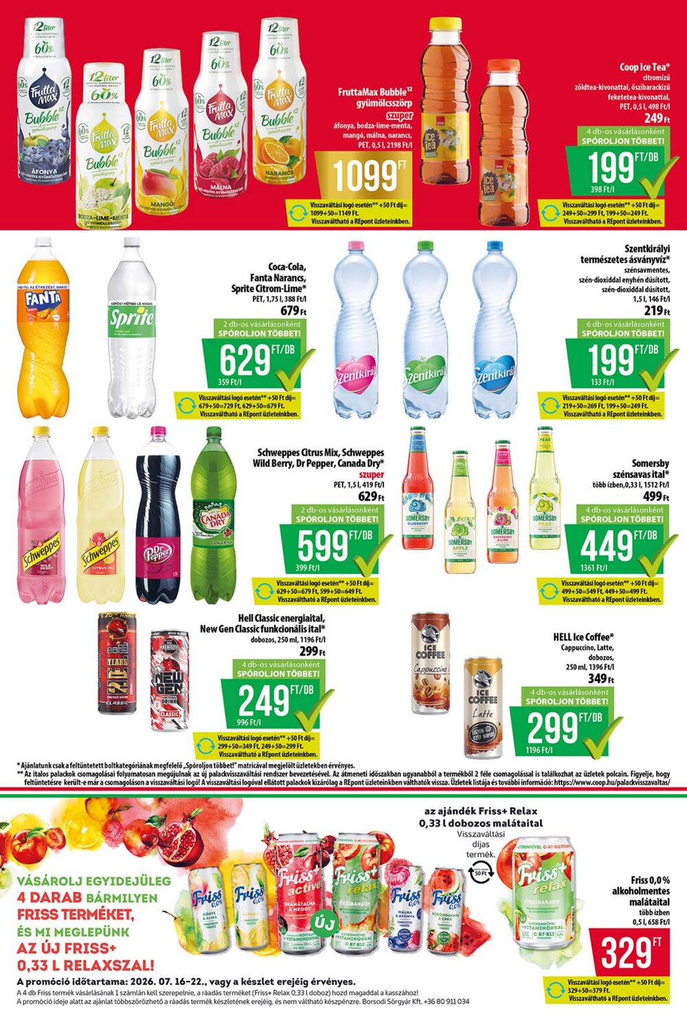 Coop akciós újság 2026.07.16-tól - 9. oldal.