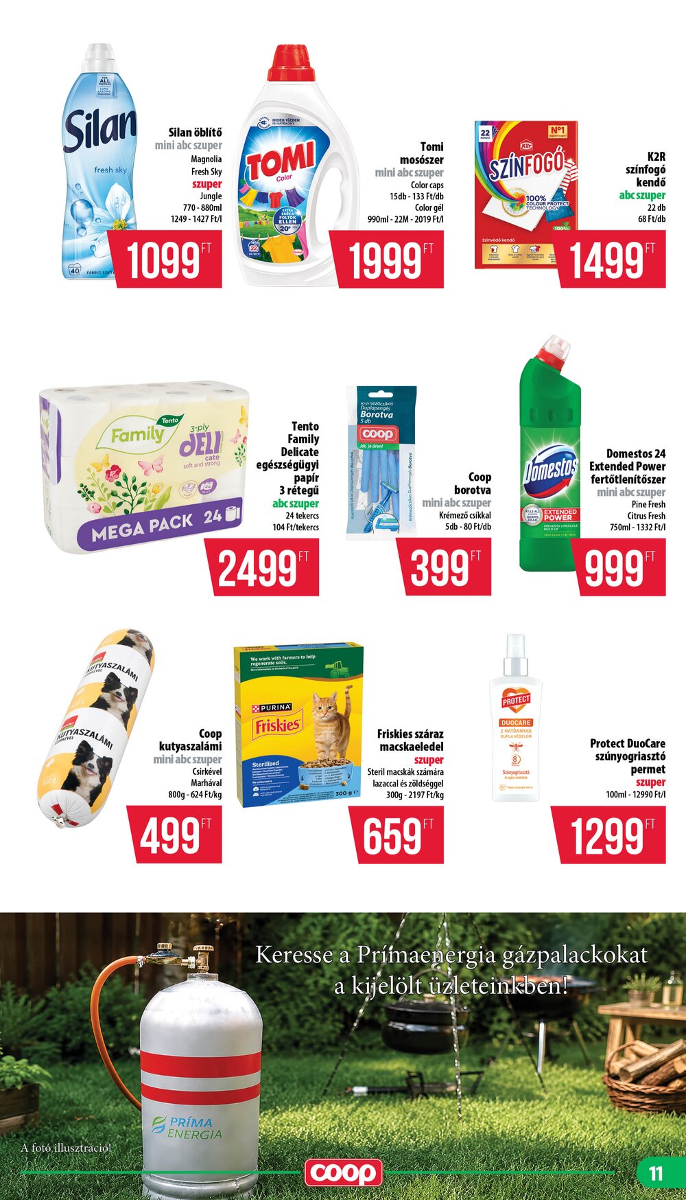 Coop akciós újság 2026.07.16-tól - 11. oldal.
