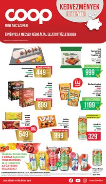 Coop akciós újság 2026.07.16-tól