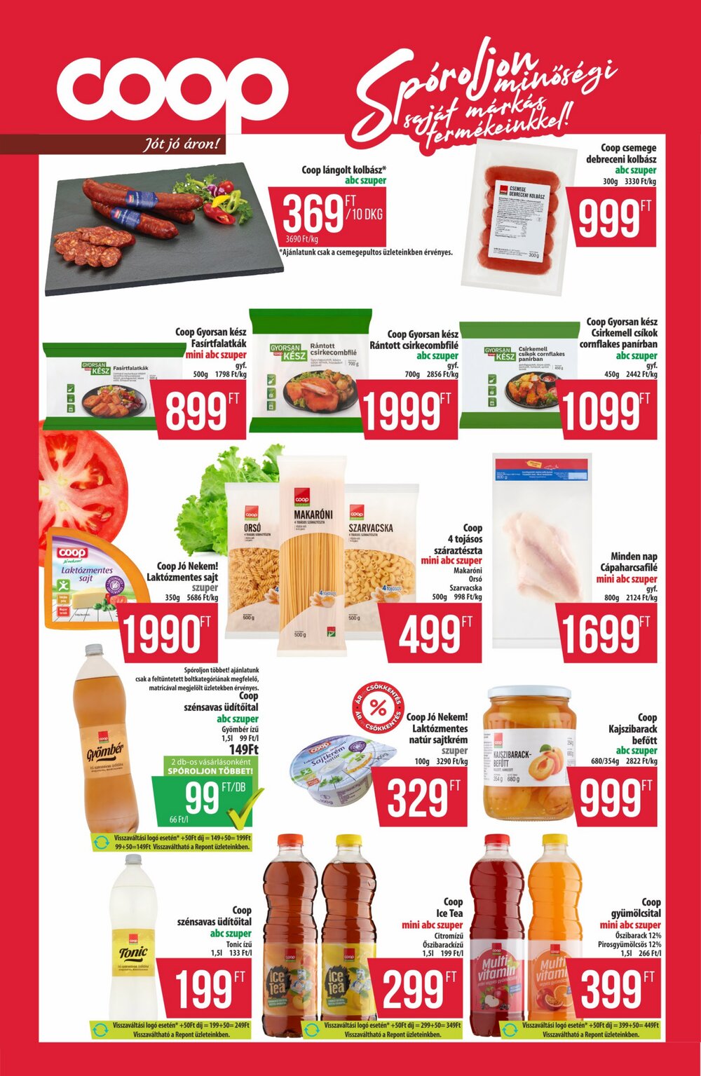 Coop akciós újság 2026.07.16-tól - 6. oldal.